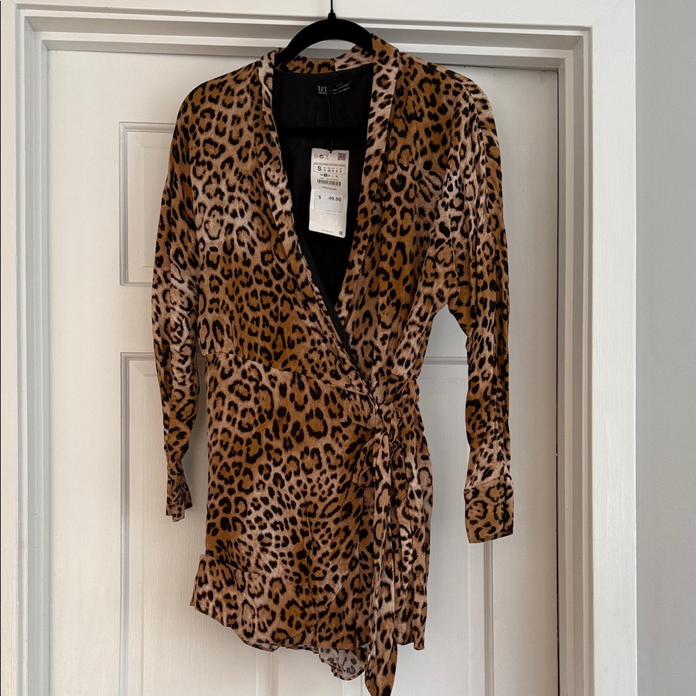 Zara Animal Print Rompee